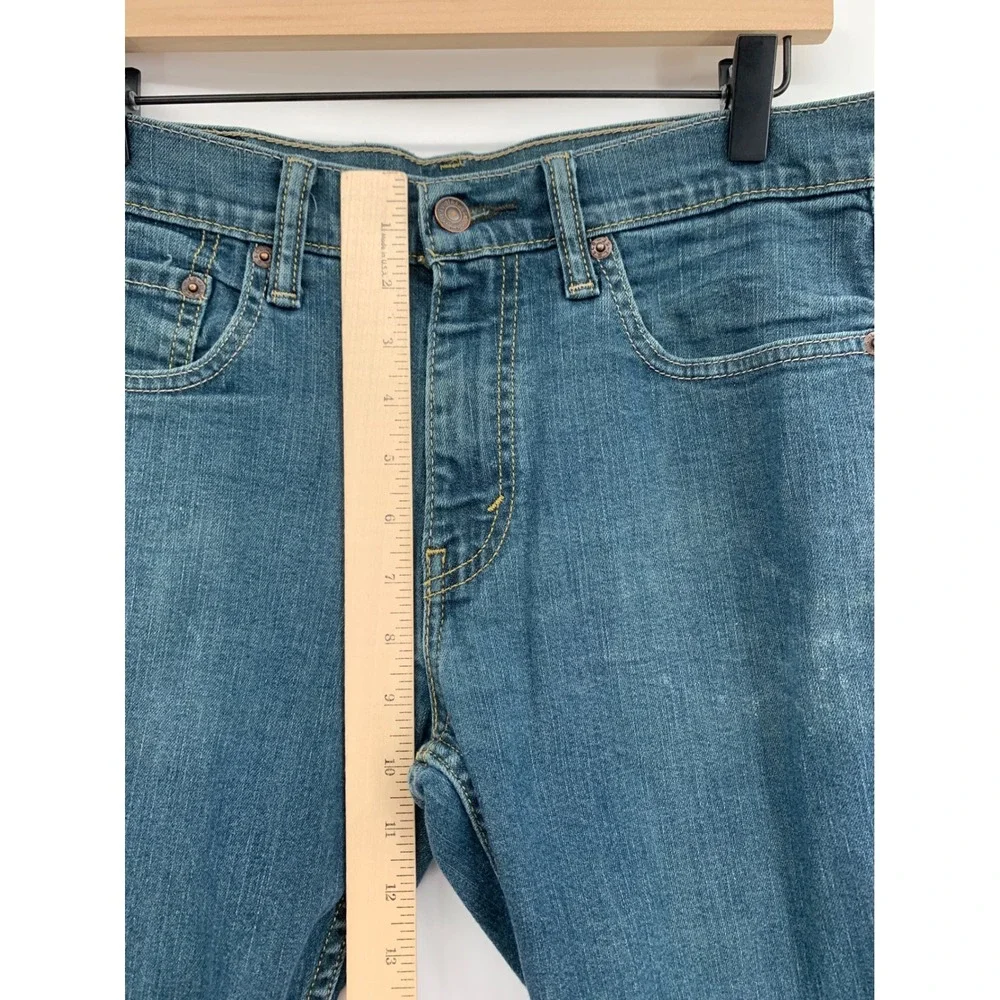 Vintage Levis 511 Jeans Mens 32x30 Blue Slim Fade Y2K Denim Pants (Tag 32x32)